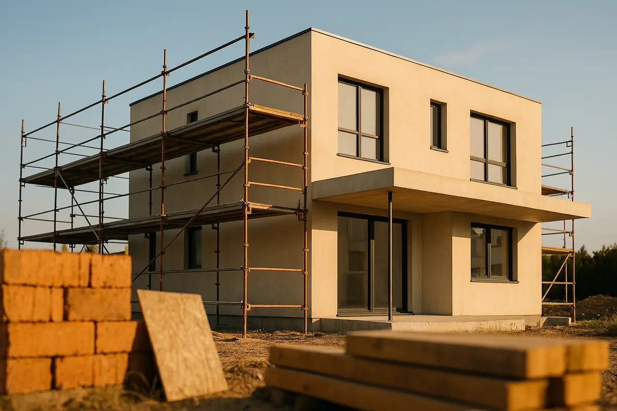 Baukosten 2026/2027 Massivhaus Berlin Brandenburg – Neubau mit Gerüst